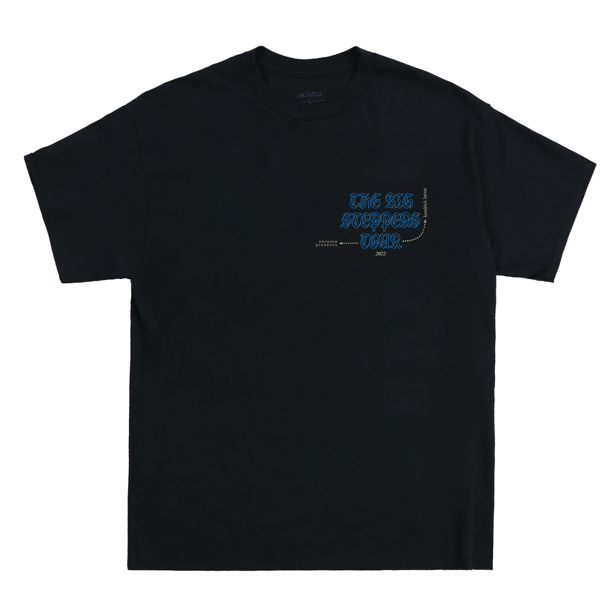 oklama Tour Tee Black – PG Lang